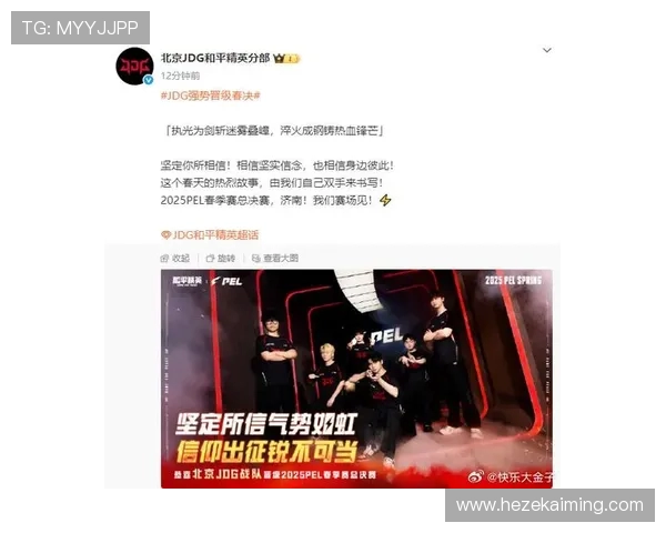 和平精英战队JDG的节奏解析与战术深度剖析